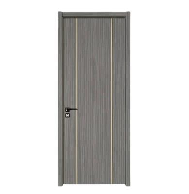 China CMRC Waterproof Wooden PVC Dividers Bathroom Bedroom House Door for sale