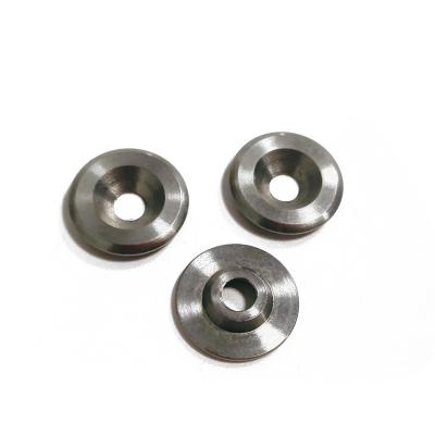 Cina Stainless steel titanium plating pressure foot disk OEM/ODM pressue foot inserts for sale in vendita