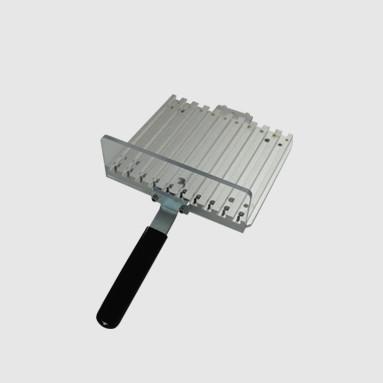 Κίνα Sliver Aluminum 100 Drill Bites Holder Tool Cassette for PCB CNC Schmoll Machines Customs Available προς πώληση