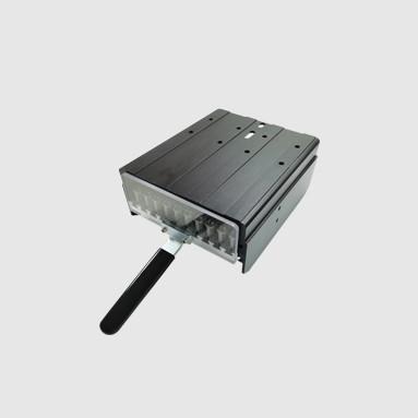 Κίνα 100 Drill Bites Holder Sliver Aluminum Tool Cassette with Shell PCB Machine Part for PCB CNC Schmoll Machines προς πώληση