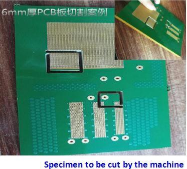 China Pneumatic flat pressure type SC-QY02 SC-QY03 Automatic specimen cutting machine for micro section en venta