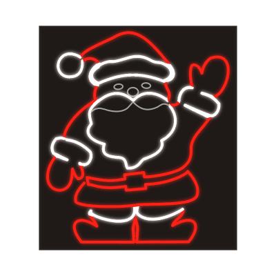 China Decoration IP65 Outdoor Santa Claus Pattern Light Waterproof Christmas 3D Customization 2D for sale