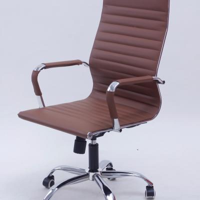 China (Size) High Quality Comfortable Adjustable High Back Executive Casual Simple Swivel Chair for sale