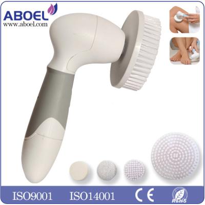 China Exfoliating Hand Skin Facial Cleansing Device with 4 Applicators for sale