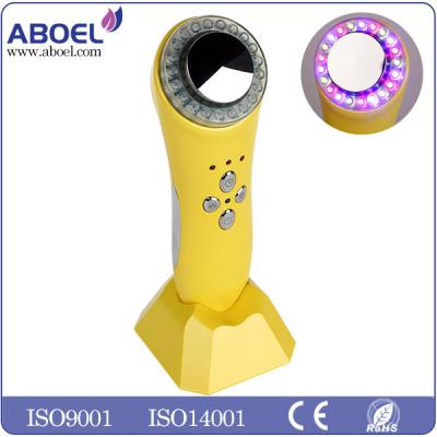 China Yellow Photon Led Light Therapy Face Skin Rejuvenation Massager for sale