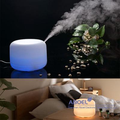 Cina regolazione ultrasonica del temporizzatore del diffusore 4 dell'olio del diffusore dell'aroma 500ml, luce cambiante di colore in vendita