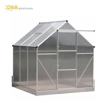 China Easily Assembled 4X6 Selling Convenient Adjustable Steel Frame Rooftop Greenhouse Steel Convenient Greenhouse for sale