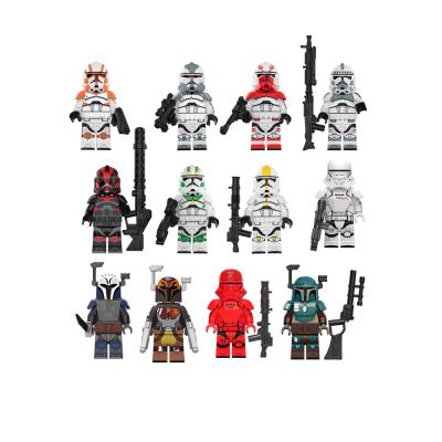 China Toy Mini Mandalorian Bricks Baby Yoda Star Knights Characters Empire War Building Building Block Toys for sale