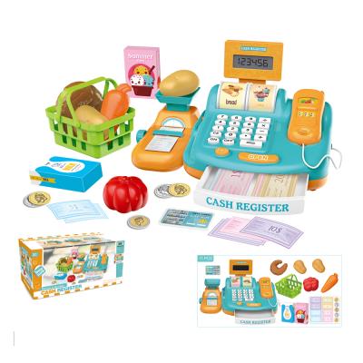 China Children's Cash Register Set Multifunctional Supermarket Calculator Home Shopping Toys 36.5*20*18CM for sale