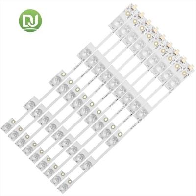 China Konka residential factory direct LED43X2700B 43S8000U 43G9200U A43U T43U 5lamps 411mm for LED backlight TV strip replacement for sale