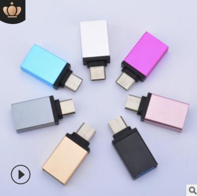 China Desktop top supplier mini otg type c male to usb female adapter for sale