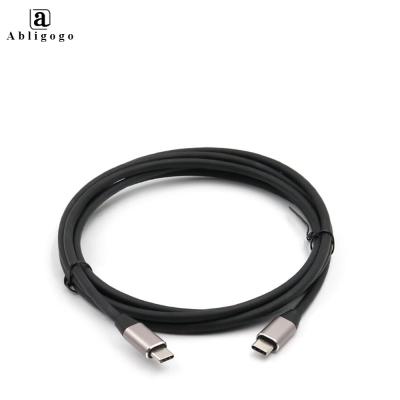 China COMPUTER Supplier 100W PD 5A Top Type C Cable 4K @60Hz USB-C USB3.1 Fast Charging 10Gbps Gen 2 Cord For Macbook SAMSUNG S20 Ultra S10 for sale