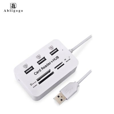 China USB Desktop Top Hub Supplier Card Reader Driver For PC Computer Notebook Combo Laptop for sale