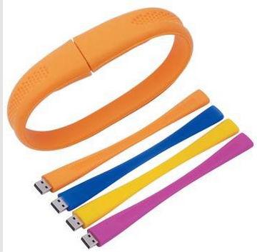 China OEM Wristband USB flash drive bracelet thumb drive cheap pendrive 64MB to 128GB for sale