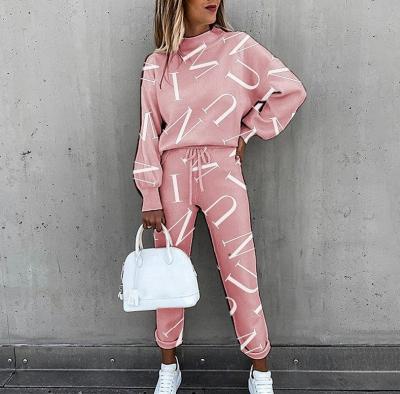 China Wholesale Breathable Joggers Set Two Piece Sweater And Joggers Set Tie Dye Printed Tracksuit For Women for sale