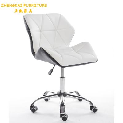 China Huzhou furniture factory also directly modern style white/other color available leisure chair, cafe chair, office computer chair in white color for sale