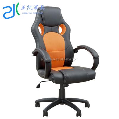 China China Office Furniture Executive Manufacturer PU Blend Fabric Swivel Lift Chair Leather Wrapping Office Computer Chair Set For PC Game Using for sale