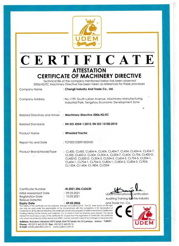 CE - Changli Industry And Trade Co., Ltd.