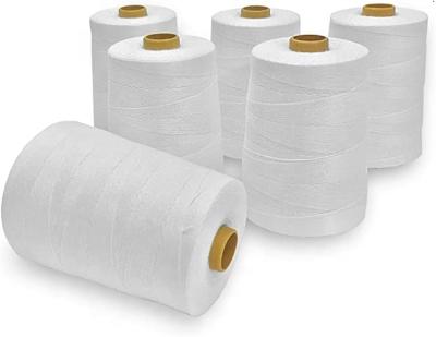 China High Tenacity Polyester Sewing Thread High Quality White Color Strength Polypropylene Yarn Custom Roll For FIBC Bag for sale