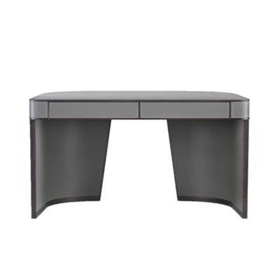 China Convertible Modern Wood Leather Desk Table Desk For Study for sale