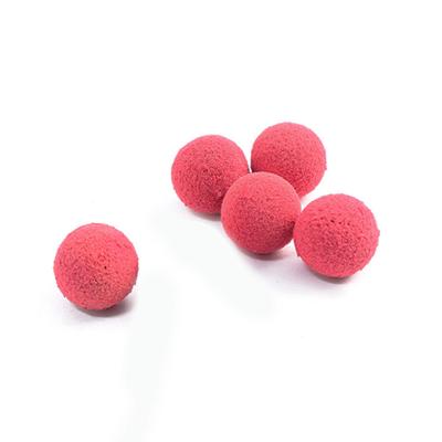 China Concrete Pump Pipeline Standard Sponge Balls 17mm Rubber Cleaning Rubber Balls for sale