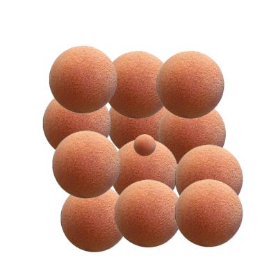 China Concrete Pump Pipeline Ball Schmitz Balls Sponge Cleaning Rubber Cleaning Ball For Condenser Tube Cleaning for sale