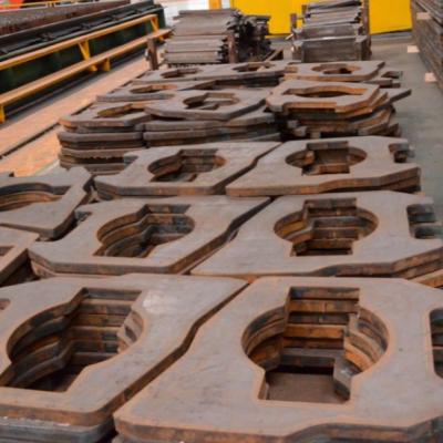 China Thick Carbon Steel Mining Flame Cutting Plate For Mining Machine for sale