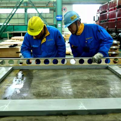 China LED Lighting Stainless Steel Frame 420J2 Rectangular Waterjet Cutoff Panel For LED Lighting Mold for sale