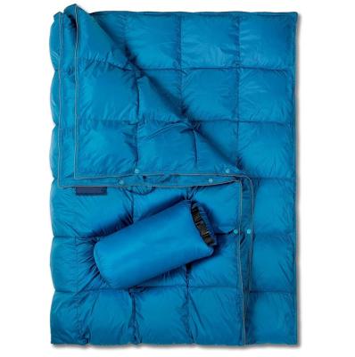 China Wearable 20D Universal Ripstop and Waterproof Fabric with Pure Color Outdoor Puffy Camping Cover for sale