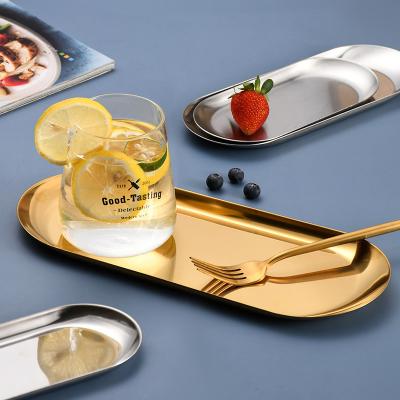 China Amazon Selling Hot Viable Sliver Style Stainless Steel Sanding Towel Tray For Hotel Restaurant Guest for sale