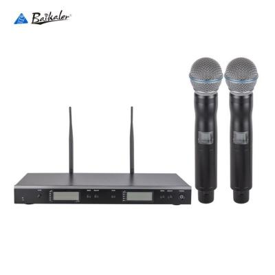 China Handheld professional wireless karaoke karaoke ktv usb microphone mic handheld speaker for sale