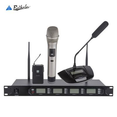 China Microphone Top 10 Intercom Desk Phone Handheld Pen Shaped USB 2.4G Wireless Microphone for Tour Guide and Sales Promotion for sale