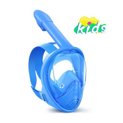 China Raincoat ; 360 Degree Snorkle China Manufacturer Supply Cheap Kids Diving Equipment Full Face Rotating Diving Mask Anti-fog Snorkeling Mask for sale