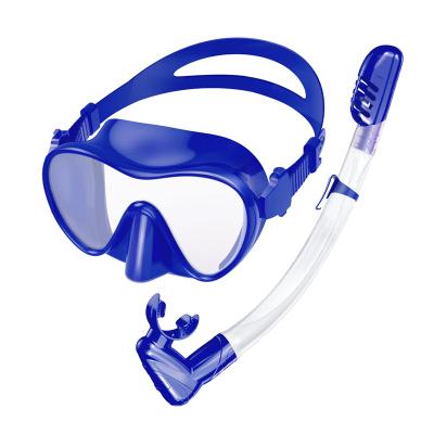 China Raincoat ; Factory Supply 360 Degree Rotatable Kids Snorkle Mask Breathing Tube Design Diving Mask Frameless Kids Snorkeling Set for sale