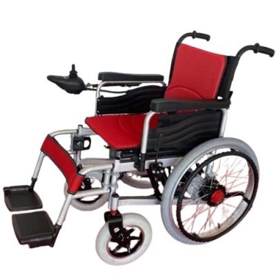 China Ergonomic Design Electric Wheelchair With Adjustable Armrest And Reversible Foot Stand for sale