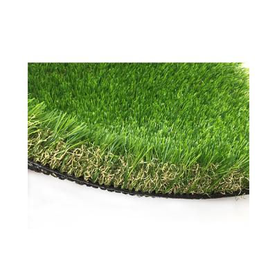 China Wholesale PE factory face weight 1900 g/m2 elastic yellow landccaping grass for sale