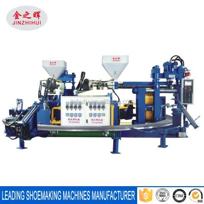 China Automatic Double Color PVC Rain Boot Injection Machine 2000-3000 Pairs Per Day for sale