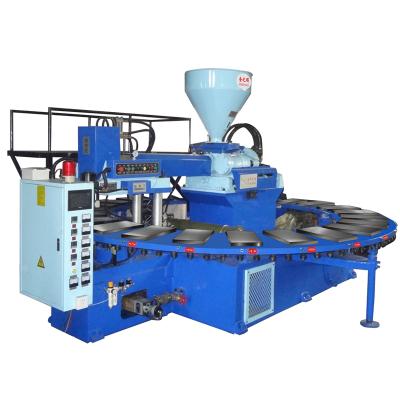 China Factory Single Color Shoe Machine / PCU Injection Molding Machine PVC Air Blowing Machine for sale