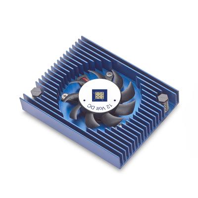 China Heatsink High Performance Customized 6063 6061 Aluminum T5 SSR Heatsink Fan For CPU Processor for sale