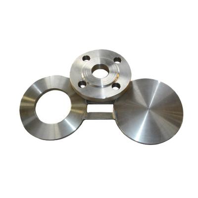 China Alloy Steel 304L Grade 150 DN 80 Forged Stainless Steel Spectacle Blind Flange Figure 8 Blind Flange for sale