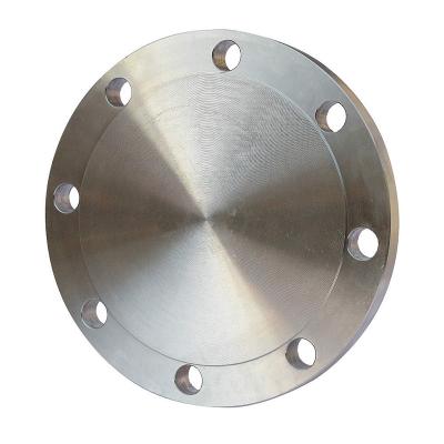 China Custom Forged Alloy Steel ASME Class 600 Blank Disc Flange Blinds For Manhole Cover for sale