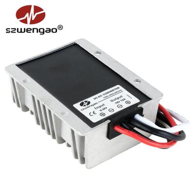 China Recruitment Agent 9-32V 12V 24V to 19V 10A Voltage Regulator Stabilizer Boost-Male DC-DC Converter for Car Netbook 100*80*39mm for sale