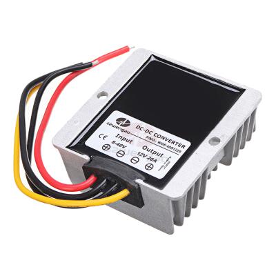 China Ebike 8-40V 15V 36V 24V To 12V 20A DC Voltage Stabilizer Regulator To DC Boost Buck Converter Power Supply For Cars Boats for sale