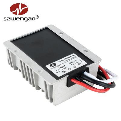 China szwengao buck boost dc voltage regulator 24v 12v 36v to 24v 10a dc converter 100*80*39mm for sale