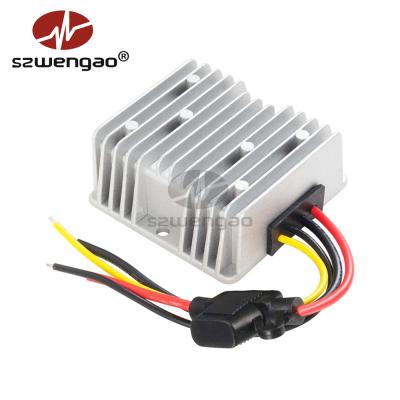 China Trucks Step Down DC/DC Converter 24V 36V 48V to 12V 10A 20A Golf Cart Voltage Reducer for sale