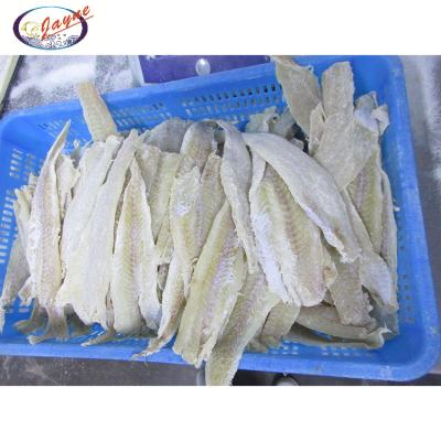 China Dry Quality Processing Alaska Pollock Theragra Chalcogramma Frozen Dry Salted Fillet Detail for sale