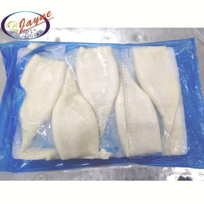 China New season fresh frozen Peru organic seafood intereleaved squid packing tube for sale