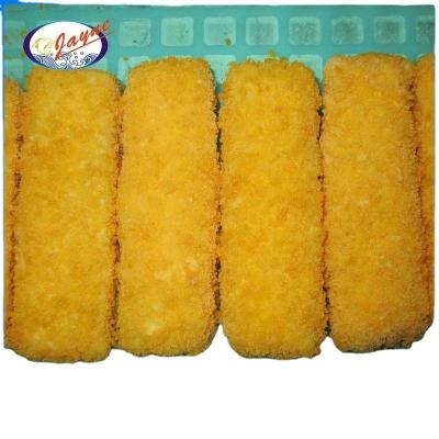 China Factory direct sales good quality delicious cooked frozen breaed fish stick for sale