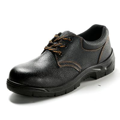 China Design Shock Resistant Steel Toe Cap Breathable Cheap Customized Basic Safety Shoes for sale