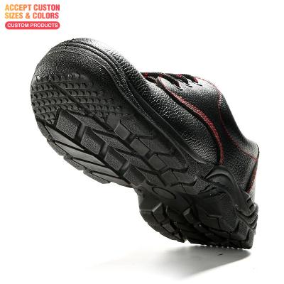 China High Quality Breathable Action Factory Supply Leather Safety Shoes for sale